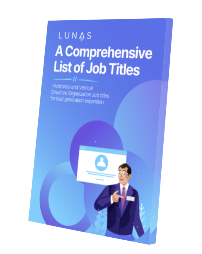 A list of job titles to expand lead generation free download