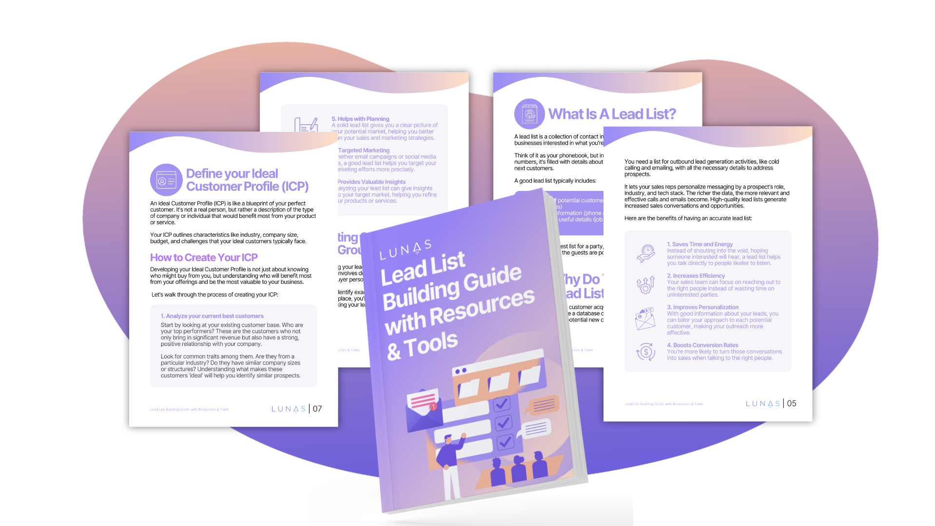Landing Page Sneak Peek - lead list building