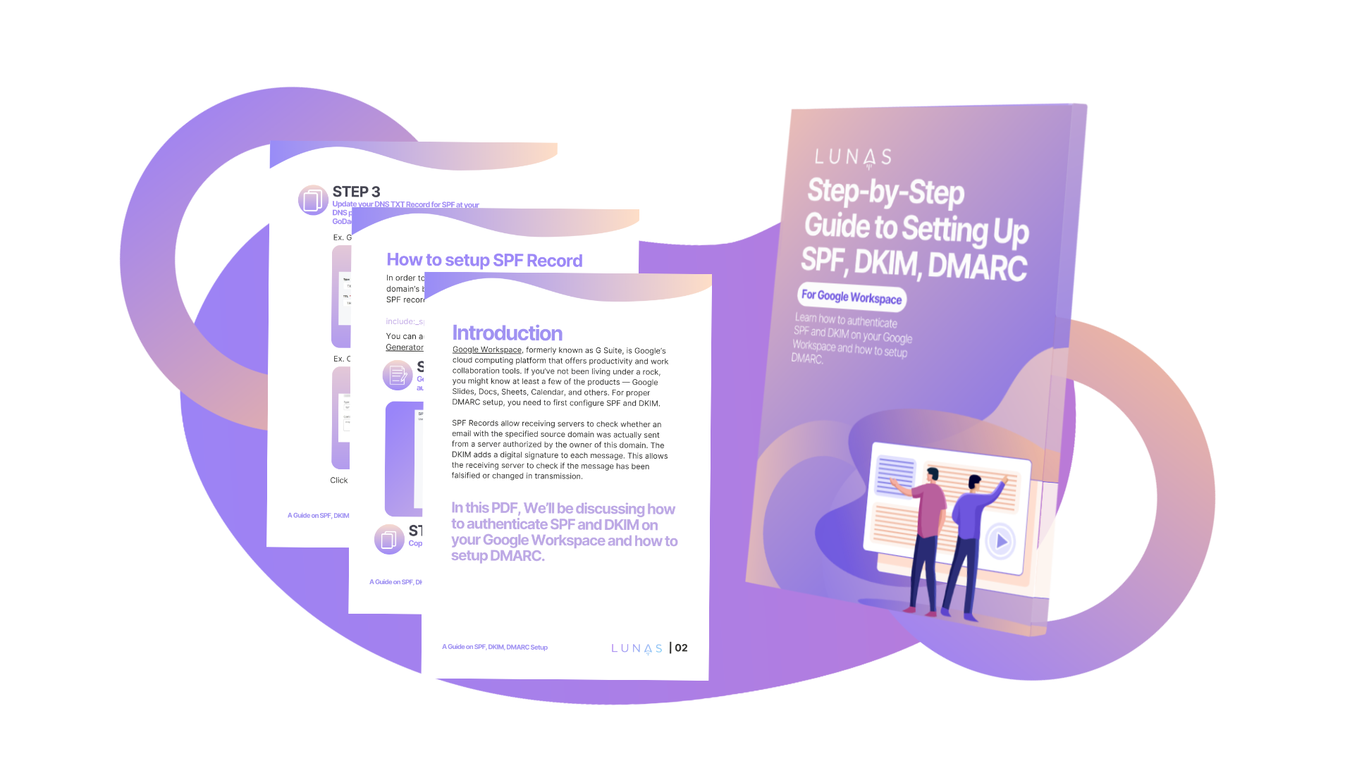 SPF DKIM DMARC Landing Page Sneak Peek
