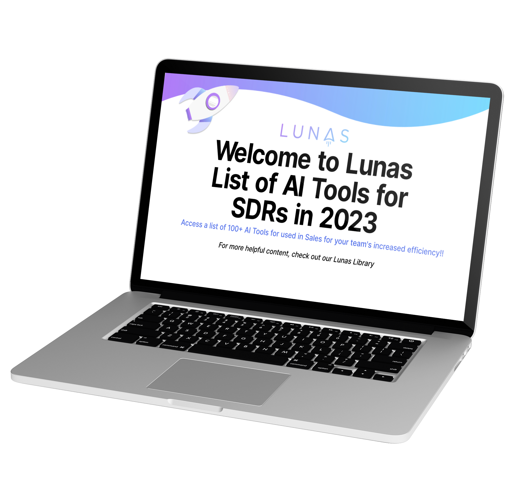 Welcome to Lunas List of AI Tools for SDRs in 2023